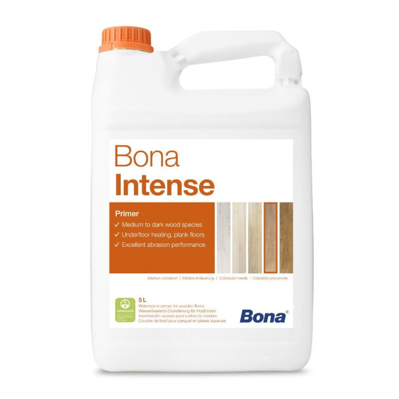 BONA INTENSE 5L couche de fond 100% polyurethane avant MEGA ONE